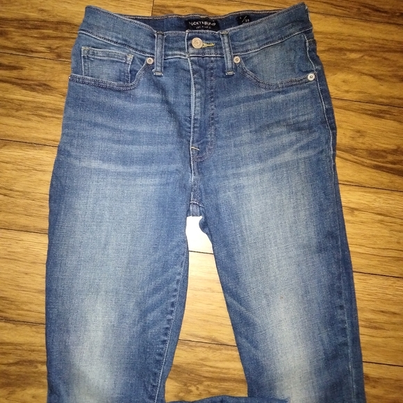 🌼SOLD🌼Lucky brand skinny jeans - Picture 4 of 11